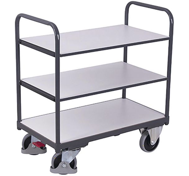 Chariot ESD à étagères bas