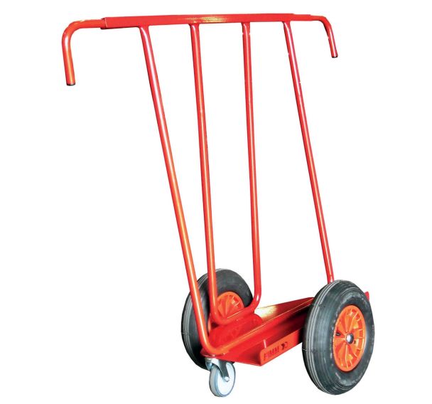 Chariot Ergonomique porte panneaux Roues pneumatiques Capacité 400 Kg