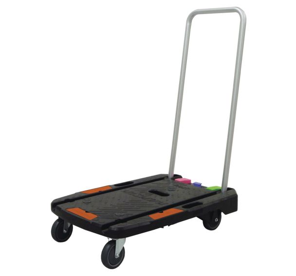 Chariot PVC dossier rabattable charge 150 kg