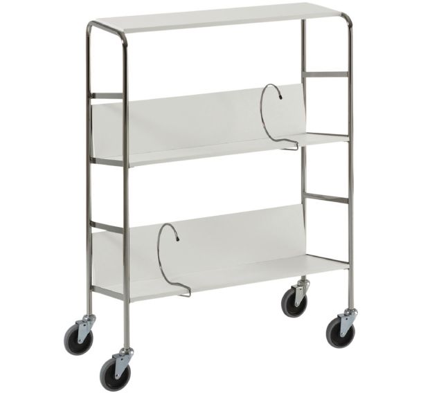 Chariot à classeur avec tablette supérieure - Capacité 75 kg