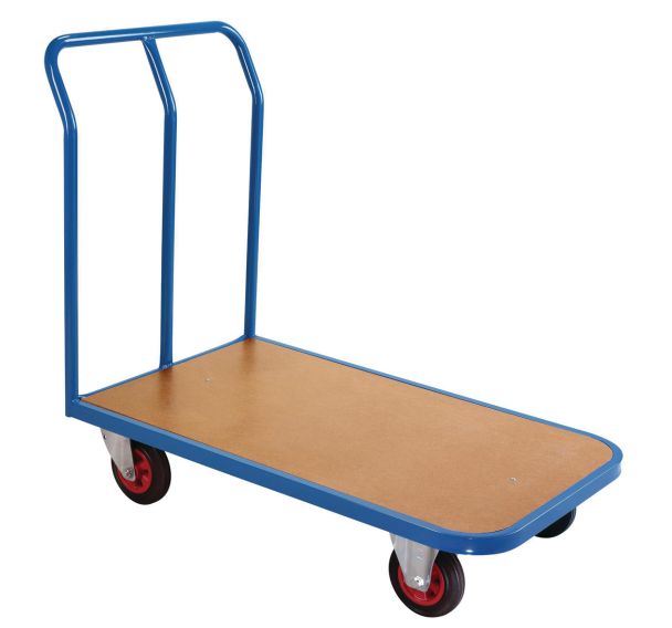 Chariot à dossier fixe force 400 kg - coloris bleu