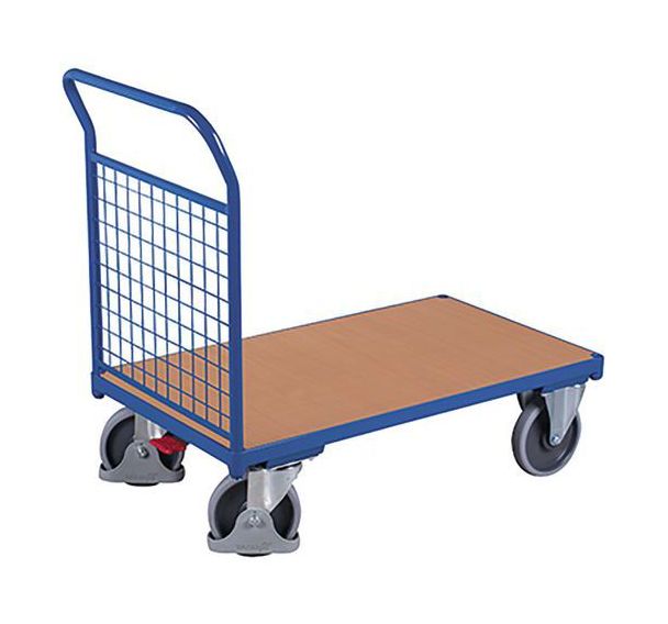 Chariot à dossier grillagé