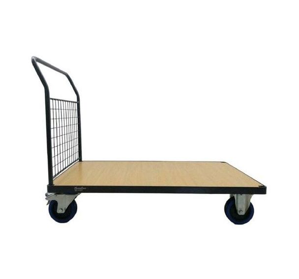Chariot à dossier grillagé - Capacité 400 à 500 kg - Manutan Expert