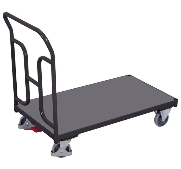 Chariot à dossier tubulaire