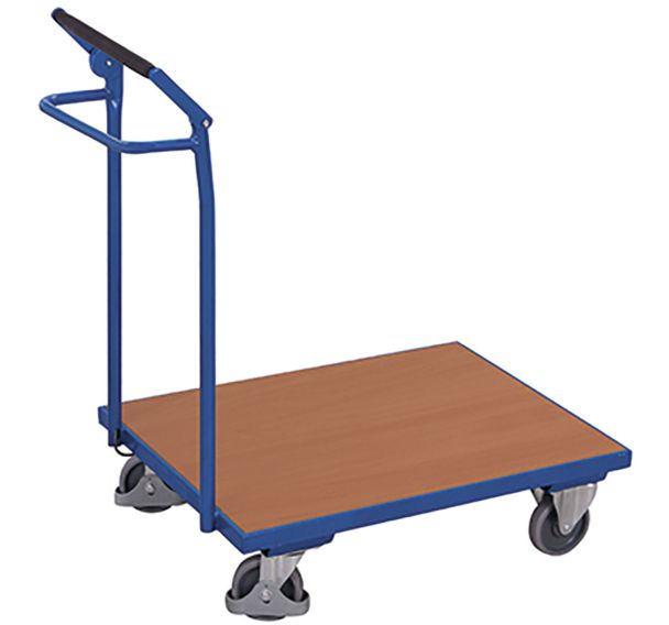 Chariot à dossier tubulaire av système de blocage/déblocage