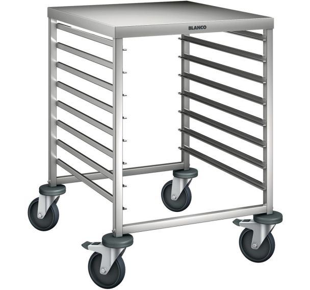 Chariot à glissières roues en acier galvanisé RWRA 851