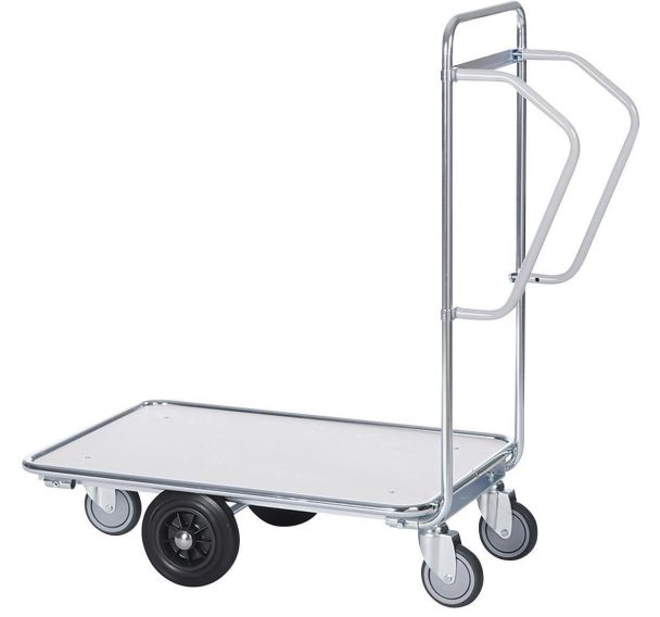 Chariot à plate-forme avec poignées verticales - Capacité 300 kg