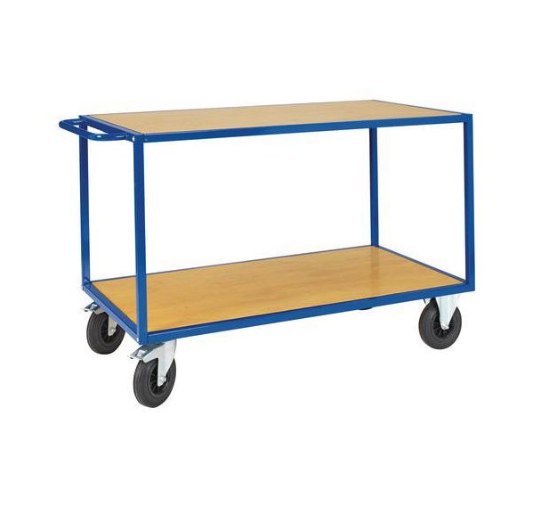 Chariot à pltx bois - 2 pltx - Force 500 kg - L 1200 x 680 mm