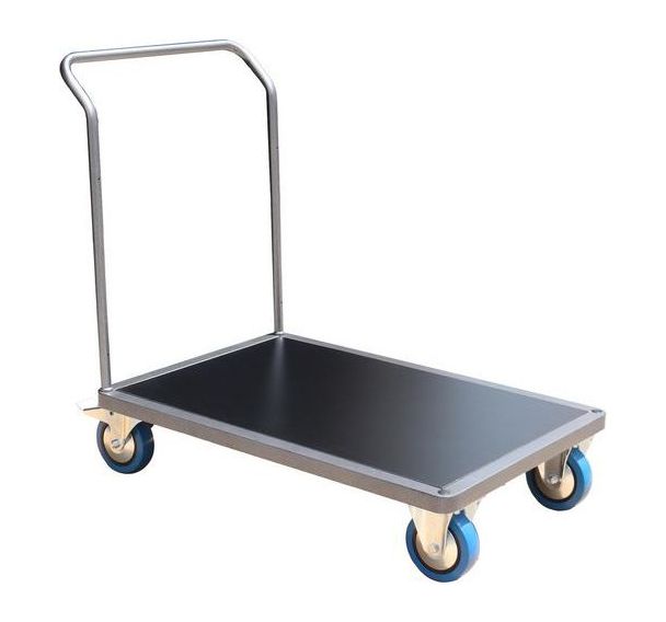 Chariot acier 1000 x 700 avec timon - STOCKMAN