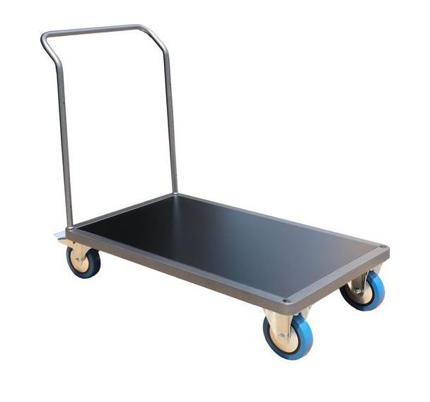 Chariot acier 1200 x 800 avec timon - STOCKMAN