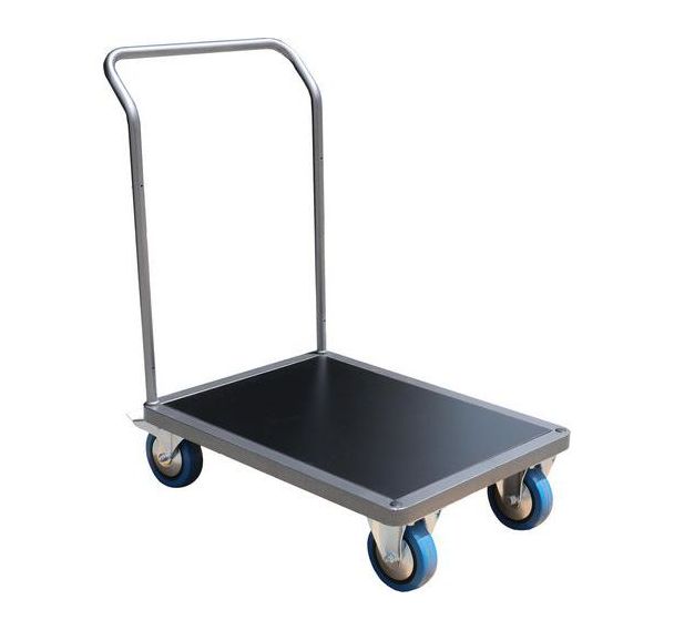 Chariot acier 600 x 800 avec timon - STOCKMAN