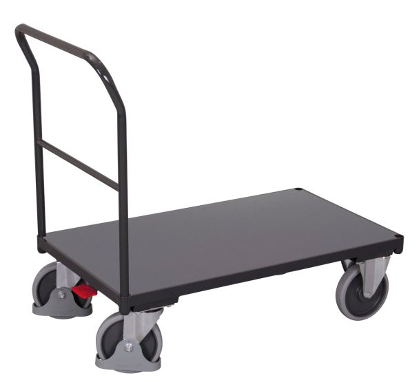 Chariot acier tubulaire - 1 dossier fixe - Capacité de 400 kg à 500 kg