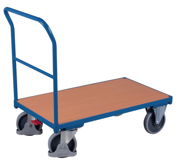 Chariot acier tubulaire - 1 dossier fixe - Capacité de 400 kg à 500 kg