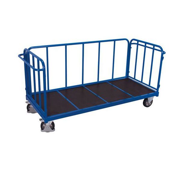 Chariot avec 3 parois tubulaires