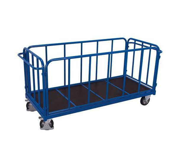 Chariot avec 4 parois tubulaires