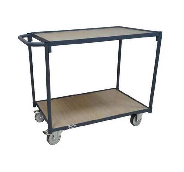 Chariot avec poignée horizontale - Capacité 250 kg - Manutan Expert