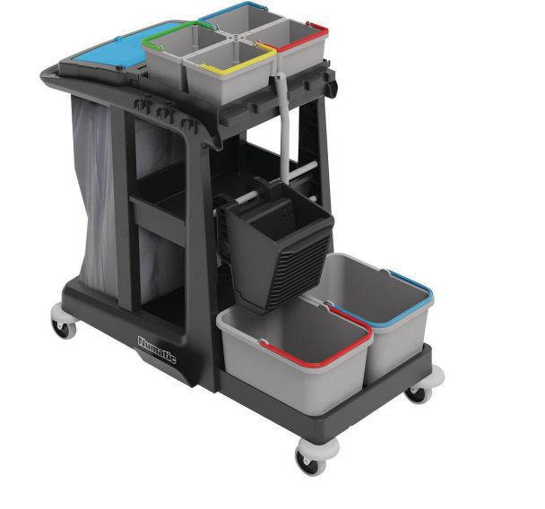 Chariot de ménage Eco-Matic 3 ReFlo avec kit de lavage - Numatic