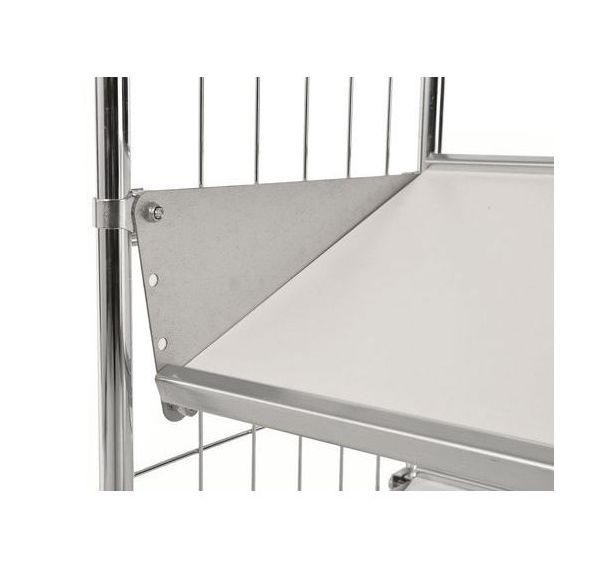 Chariot avec tablettes réglables KM8000_Tablette