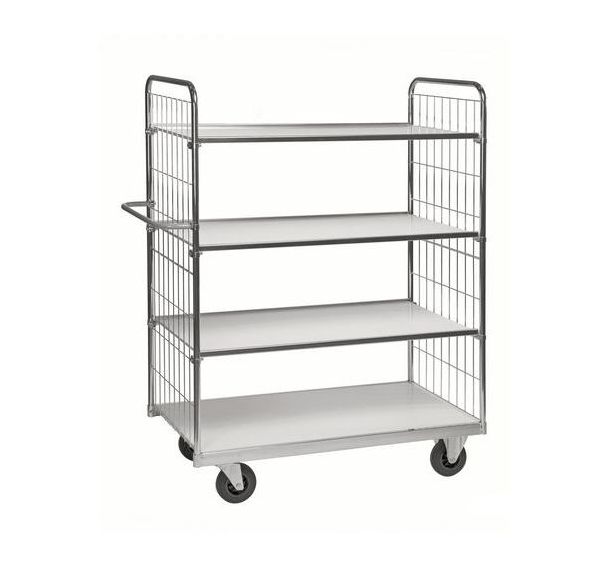 Chariot avec tablettes réglables KM9000-4_Kongamek