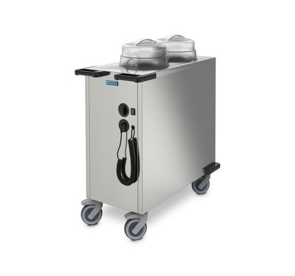 Chariot chauffant niveau constant pour assiettes - Hupfer
