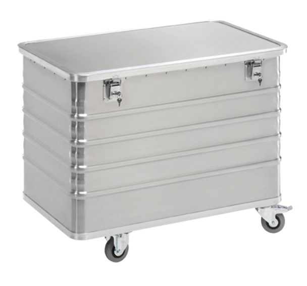 Chariot conteneur en aluminium - Capacité de 223 L à 656 L