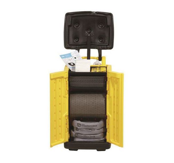 Chariot d'absorbant KIT2401-999 anti-déversement PIG®