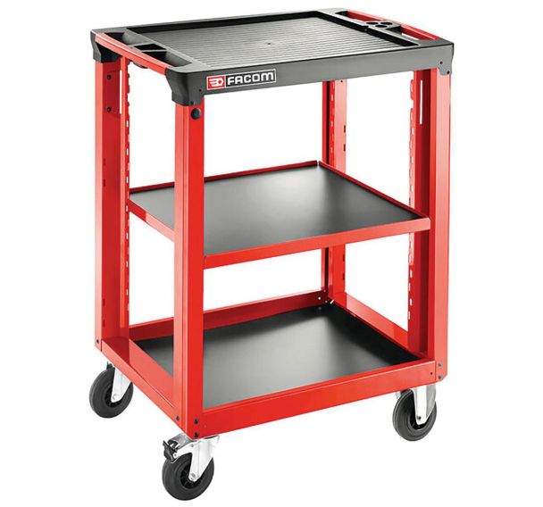 Chariot d'atelier ROLL- 3 étagères