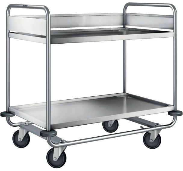 Chariot de débarrassage ARW 10x 6-2 roues en acier galvanisé