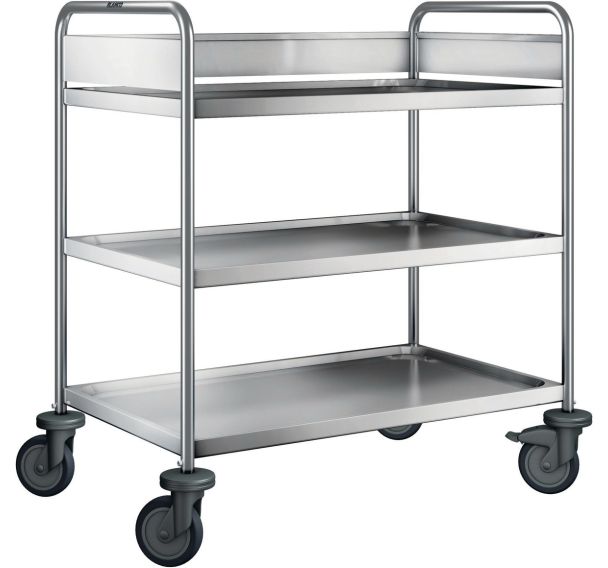 Chariot de débarrassage ARW 9 x 6-3 avec roues en plastique