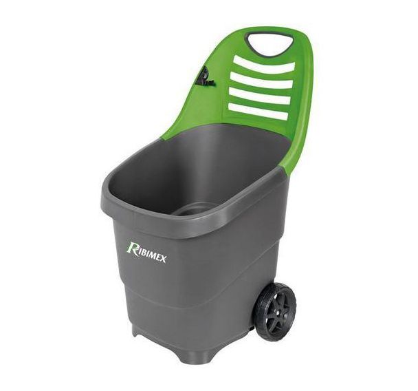 Chariot de jardin bicolore - 65L