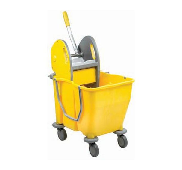 Chariot de nettoyage à 2 sceaux avec presse 2 x 15 L