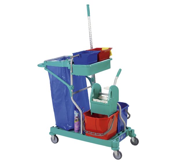 Chariot de nettoyage en plastique