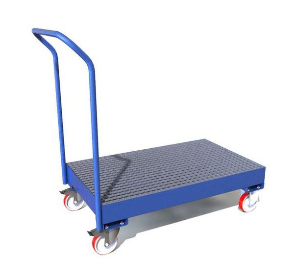 Chariot de rétention 2 tonnelets 60L et petits contenants