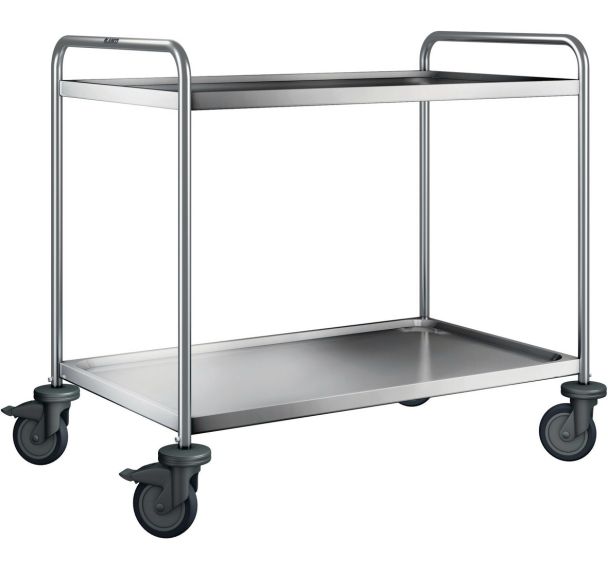 Chariot de service SW 10 x 6-2 BASIC avec roues increvables