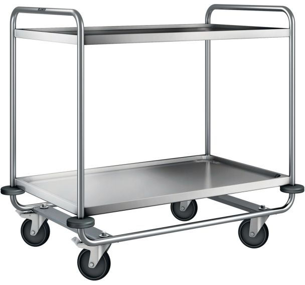 Chariot de service SW 10 x 6-2 avec roues galvanisé