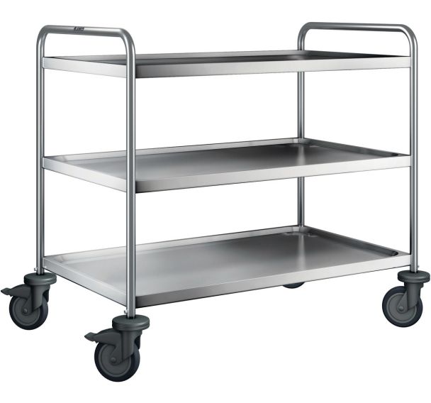 Chariot de service SW 10 x 6-3 BASIC avec roues plastique