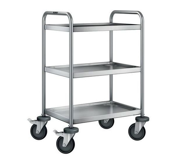 Chariot de service SW 6 x 4-3 avec acier galvanisé roues