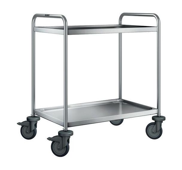 Chariot de service SW 8 x 5-2 avec roues increvables