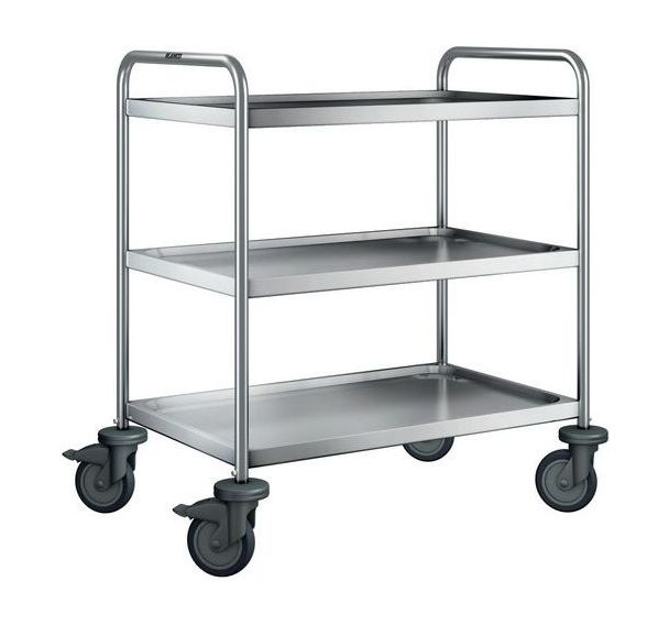 Chariot de service SW 8 x 5-3 avec roues increvables