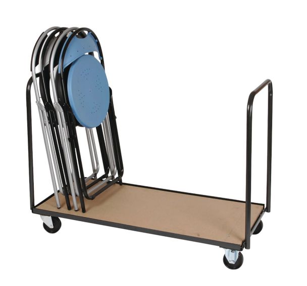 Chariot de stockage pour 20 chaises pliantes