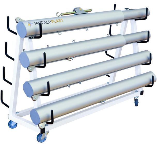 Chariot de transport, 6 paires de poteaux / l'unité