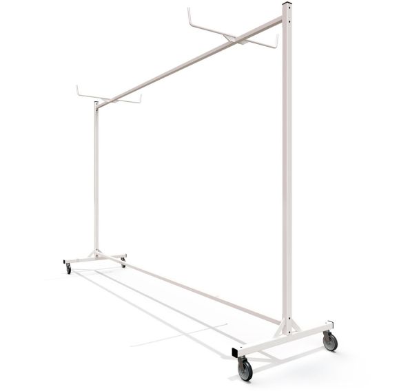 Chariot de transport pour but de hand, stockage 2 paires