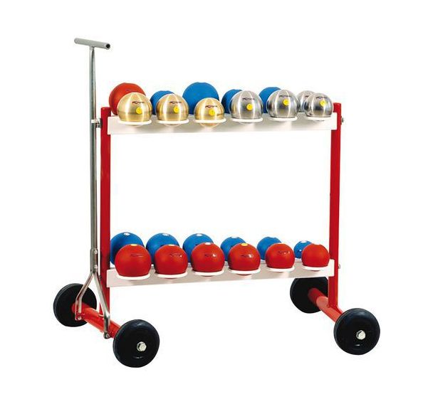 Chariot de transport pour poids mobile