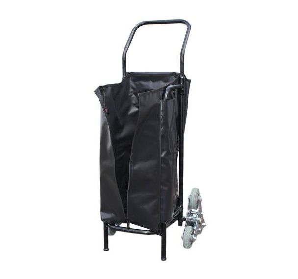 Chariot diable pliant 1 pile A4 6 roues arrières et 2 pieds