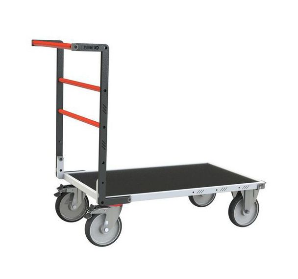 Chariot dossier fixe plateau bois 1000x600mm - 600kg