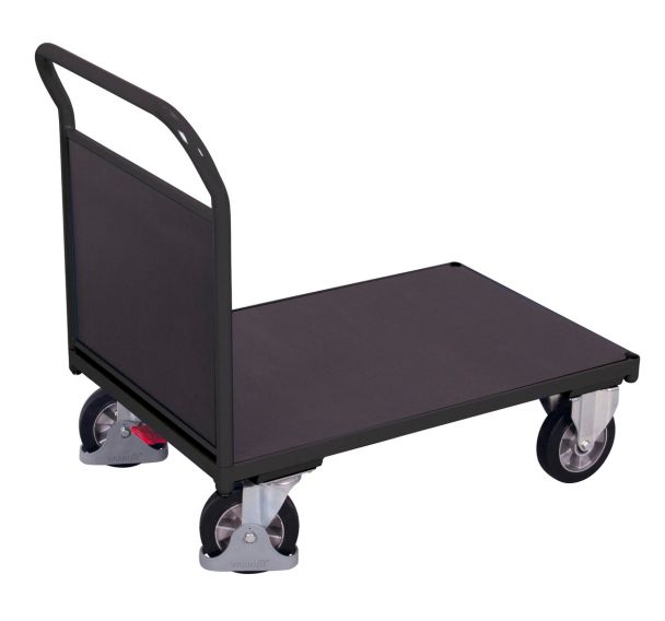 Chariot ergonomique plateau et dossier antidérapants - Capacité 1000 Kg