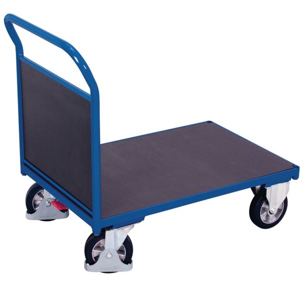Chariot ergonomique plateau et dossier antidérapants - Capacité 1000 Kg