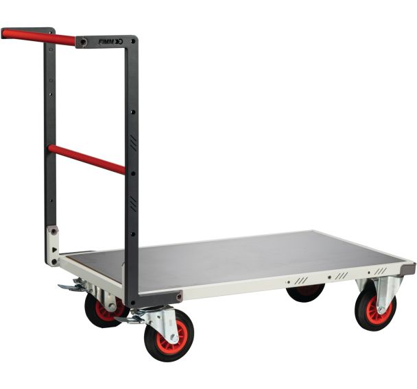 Chariot flat-pack fixe roues CC-1255x640x980-400kg-Tole