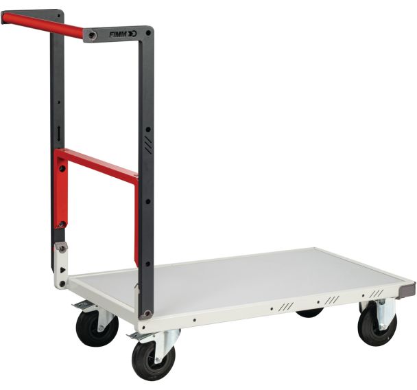 Chariot flat-pack repliable roues CC - 1105x540x945mm - FIMM