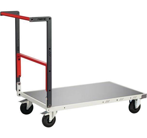Chariot flat-pack roues CC-1255x640x945-250-Tole